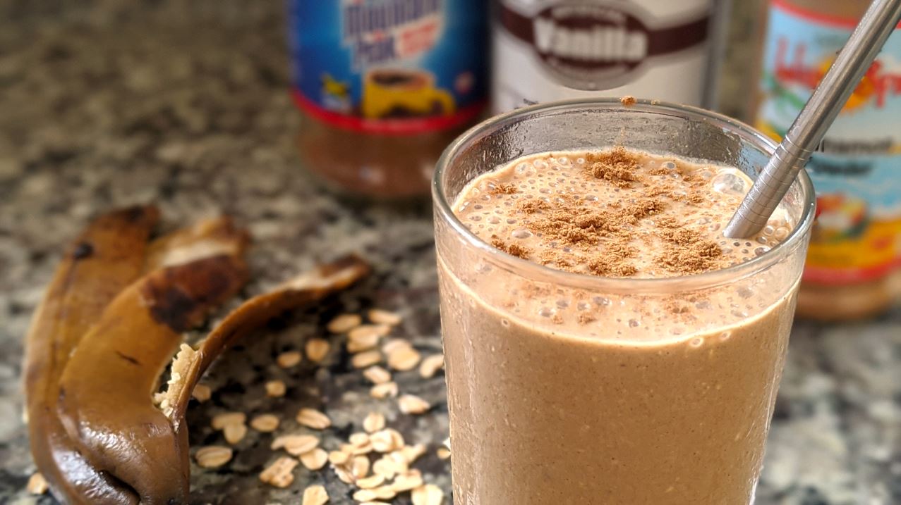 Coffee Banana & Oats Smoothie