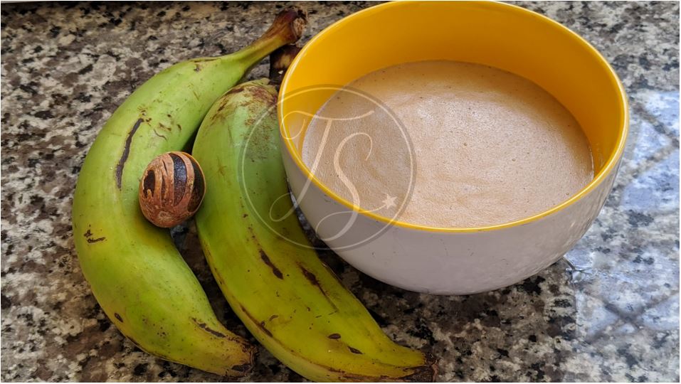 Jamaican Green Plantain Porridge